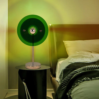 Bauhaus Table Lamp – Acrylic 3D Panel, Dimmable LED Light