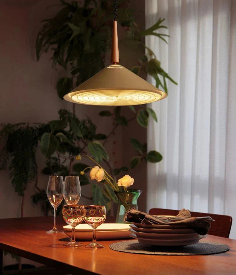 Layered Pendant Lamp - Nordic Style Soft Ambient Lighting