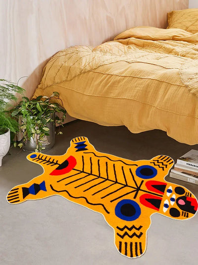 Abstract Animal Rug - Soft Plush Area Mat