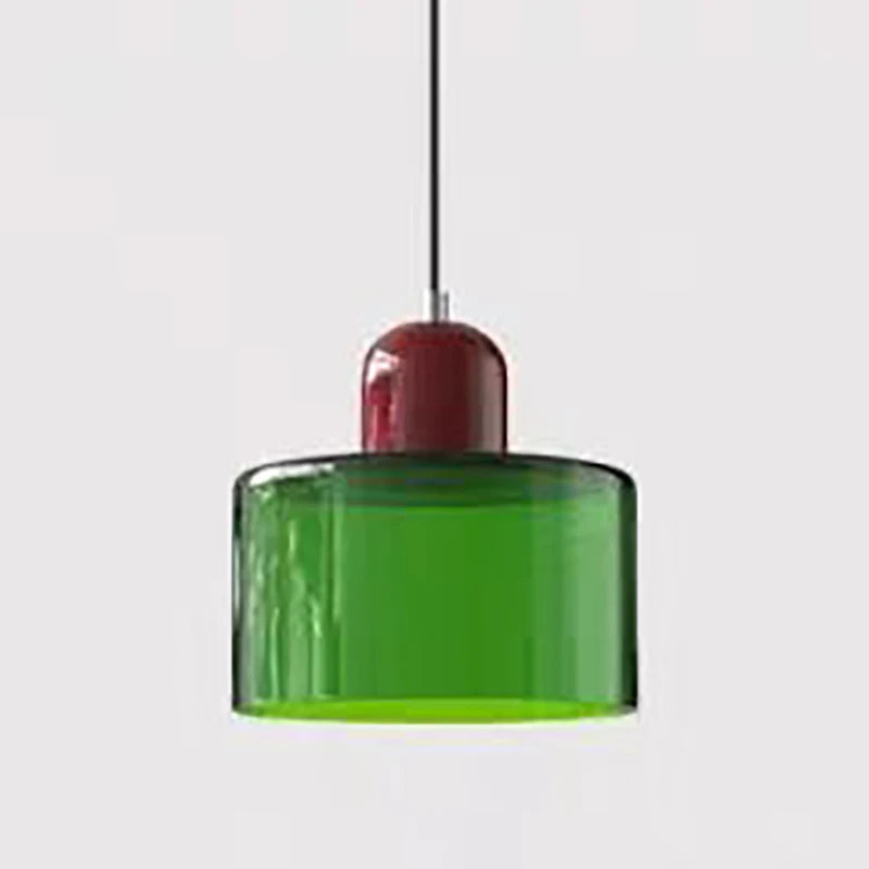 Nordic Glass Pendant Lamp - Contemporary Interior Light