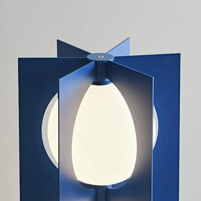 Marble Base Ball Lamp - Italian Design Blue Geometry Floor Lamp