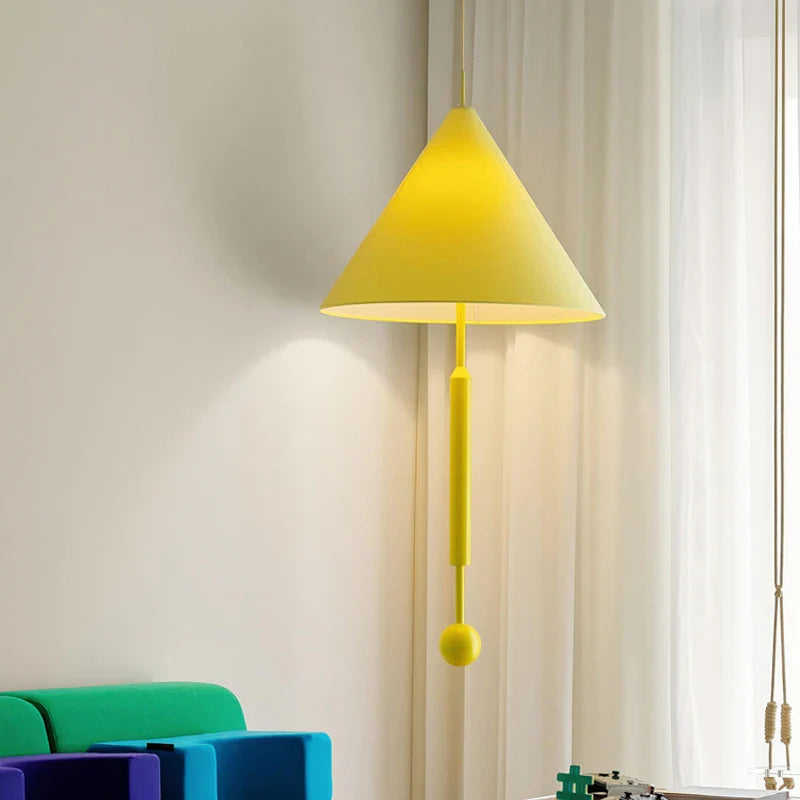 Retro Nordic Ceiling Lamp | Adjustable Wire Lighting Fixture