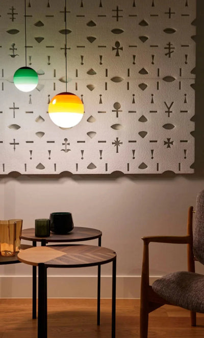 Nordic Pendant Lamp | Elegant Candy Glass Ceiling Fixture