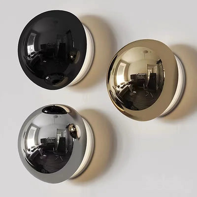 Minimalist Metal Wall Lamp - Nordichome Modern Dome Light Fixture