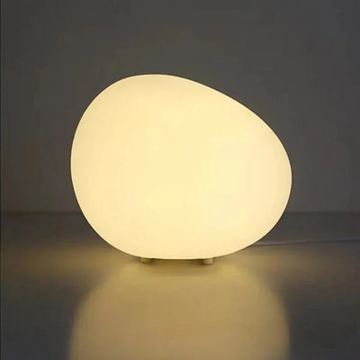 Minimalistic Table Lamp - Stone Shape Atmosphere Lighting