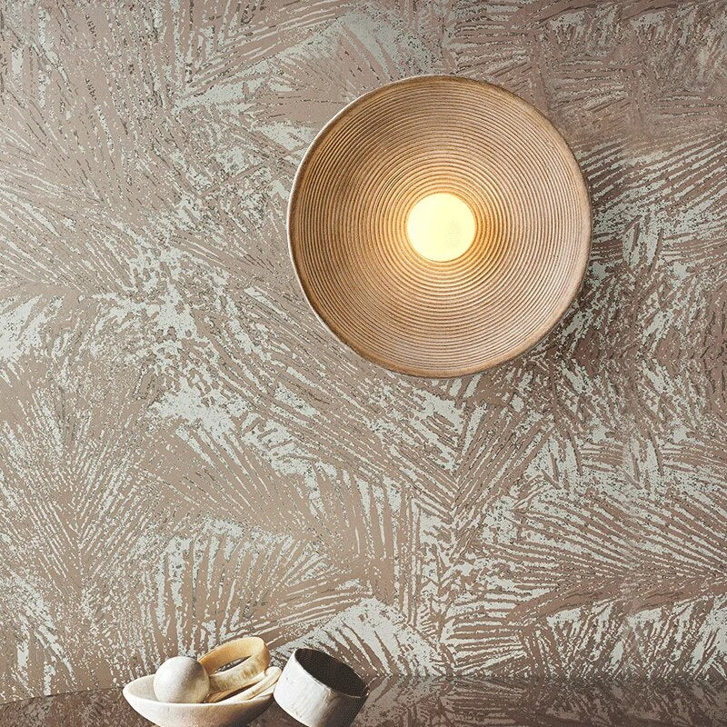 Retro Japanese Wall Lamp | Sophisticated Circle Fixture