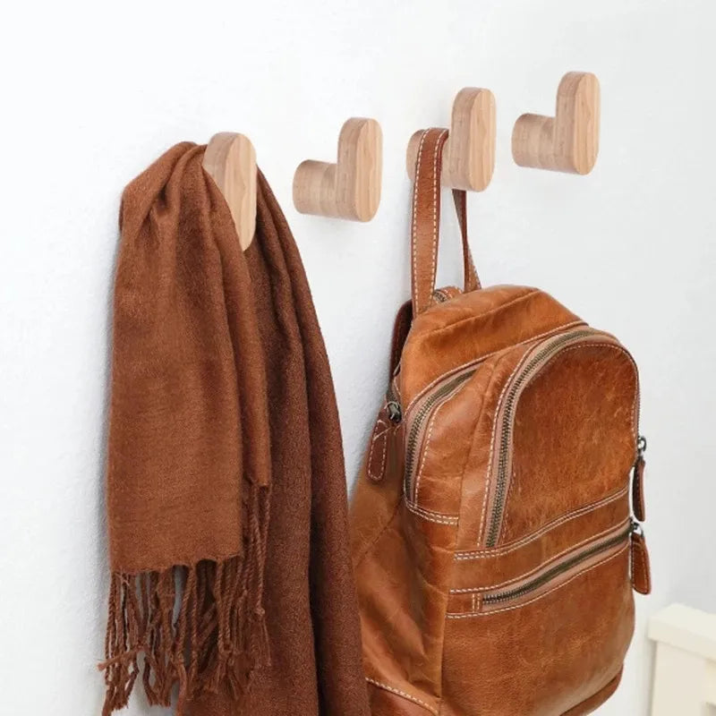 Wooden Hook Hanger - Multi Purpose Wall Hook