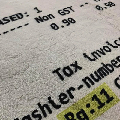 IKEA Receipt Rug - Quirky Oversized Floor Mat