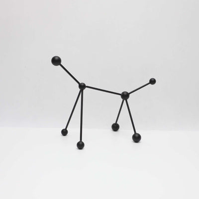 Modern Metal Ornament - Nordic Geometric Sculpture