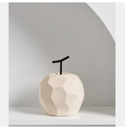 Ceramic Apple And Pear - Handcrafted Nordic Decor