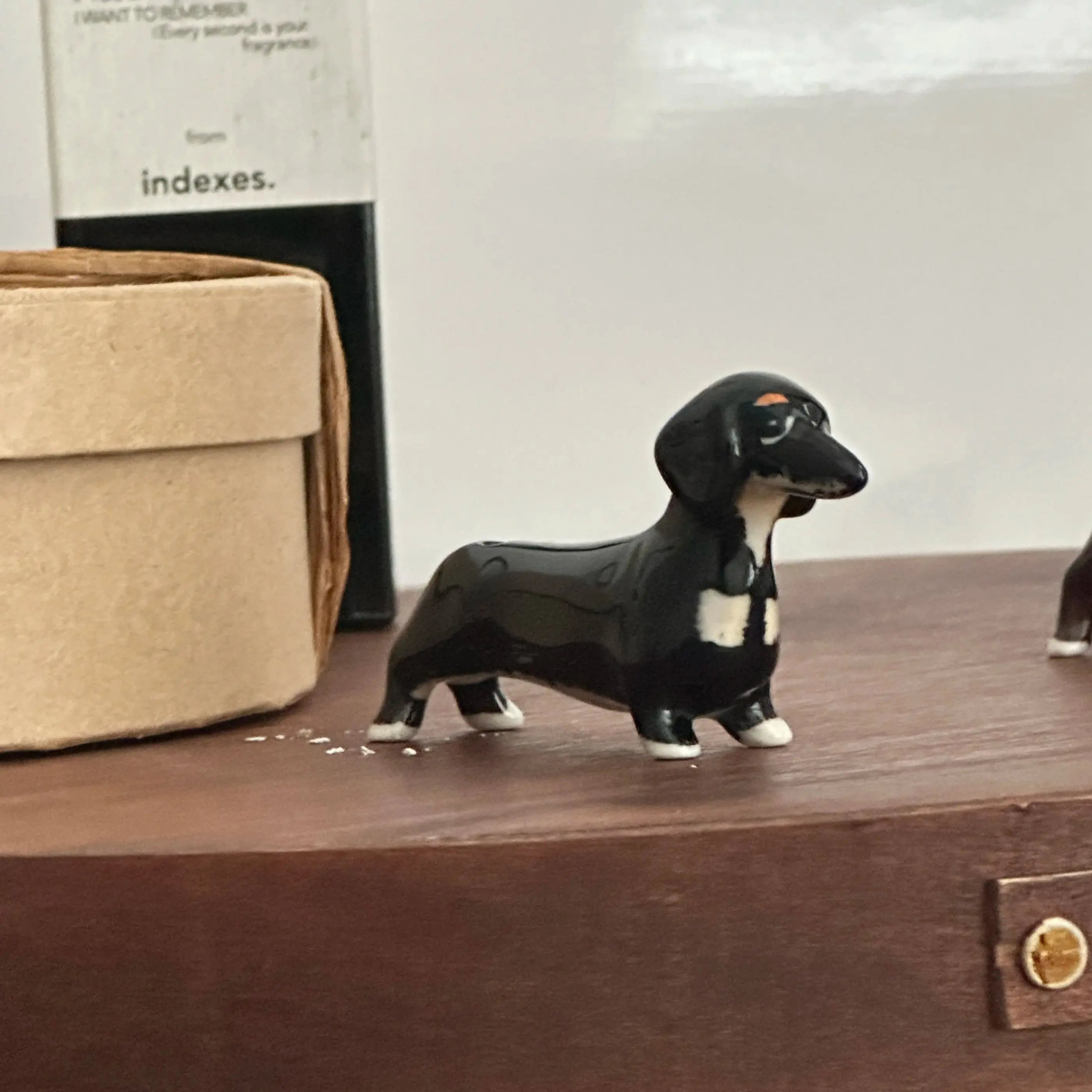 Dachshund Incense Holder - Ceramic Dog Burner