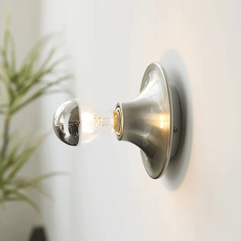 Industrial Wall Ceiling Lamp - Vintage Metal Frame Light