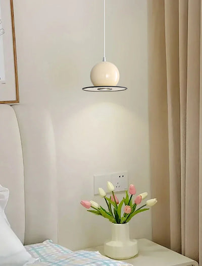 Metal UFO Pendant Light | Retro Aluminum Ceiling Fixture