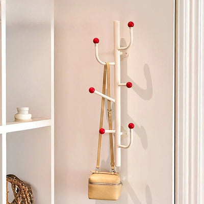 Metal Wall Hook Retro Ball Hanger - Sturdy Carbon Steel