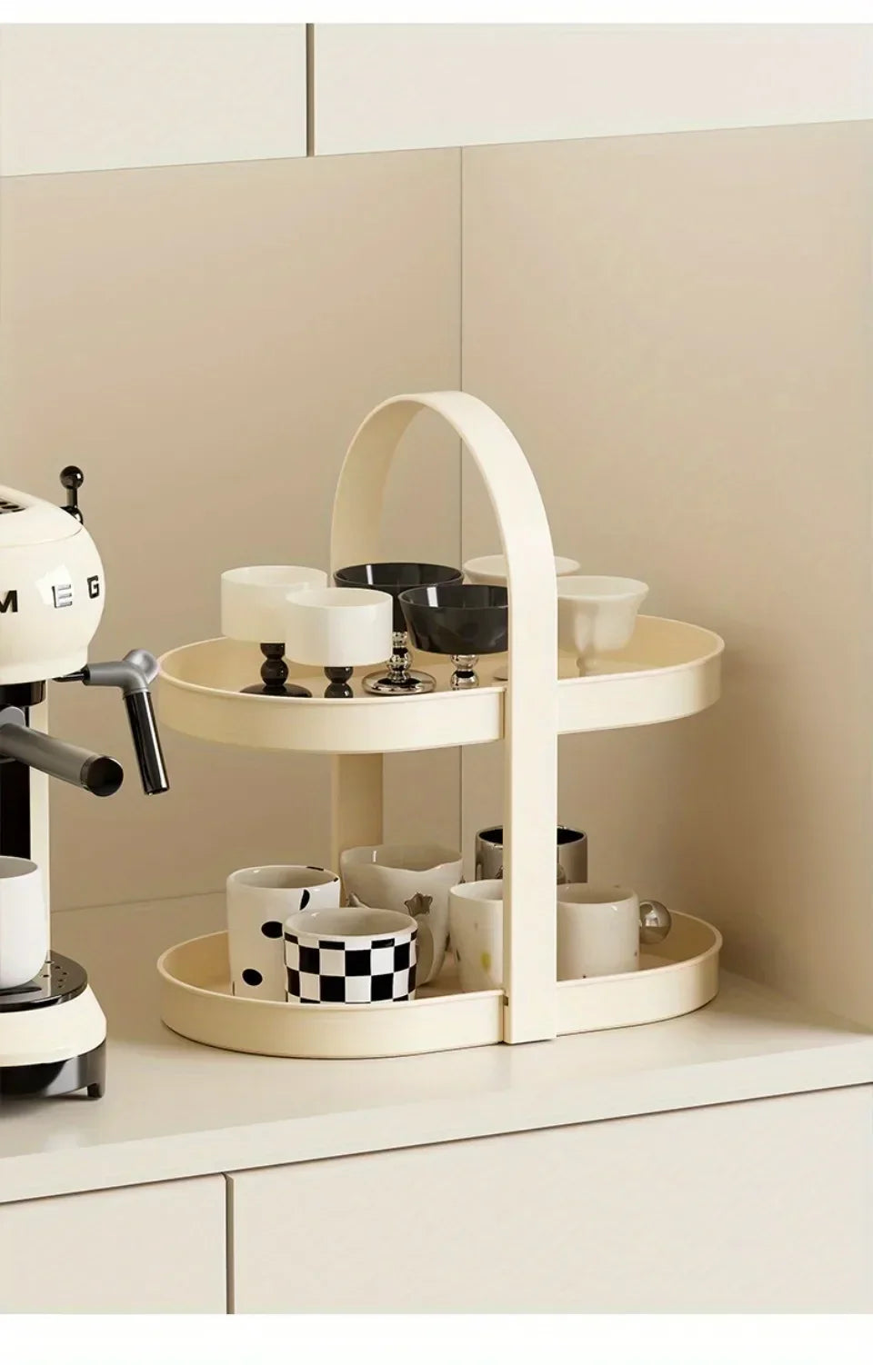 Retro Cup Holder - Modü Countertop Organizer