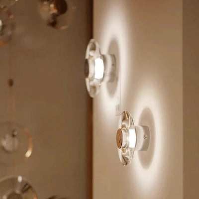 Italian Crystal Sconce - Luxury Energy Efficient LED Lamp