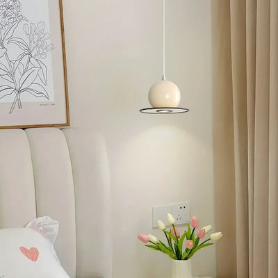 Metal UFO Pendant Light | Retro Aluminum Ceiling Fixture