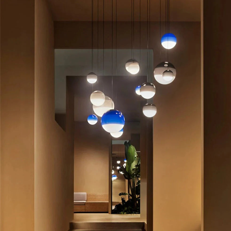 Nordic Pendant Lamp | Elegant Candy Glass Ceiling Fixture
