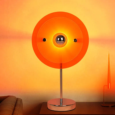Bauhaus Table Lamp – Acrylic 3D Panel, Dimmable LED Light
