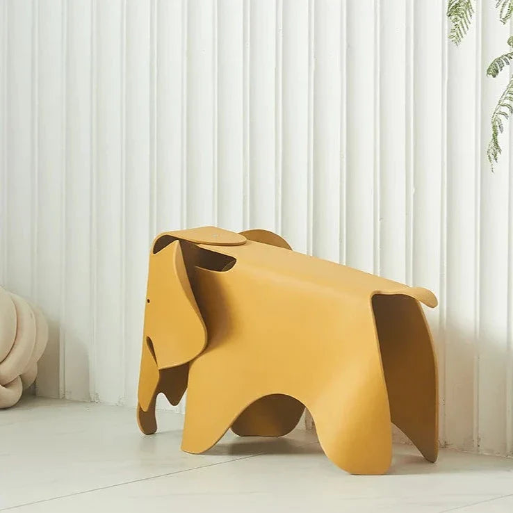 Origami Elephant Stool – Modern Ottoman Seat