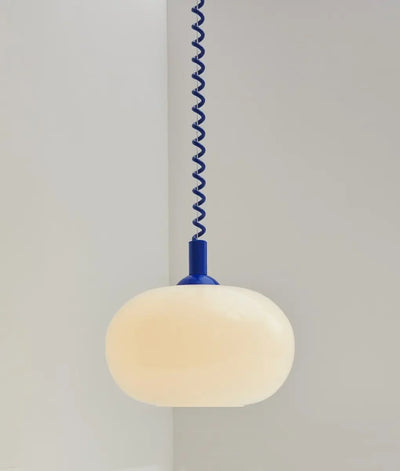 Retro Pendant Lamp – Colorful Coil Nordic Lighting Fixture