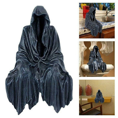 Grim Reaper Statue | Spooky Halloween Dark Fantasy Decor