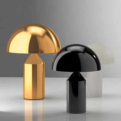 Metal Mushroom Lamp | Contemporary Table Light Touch On/Off