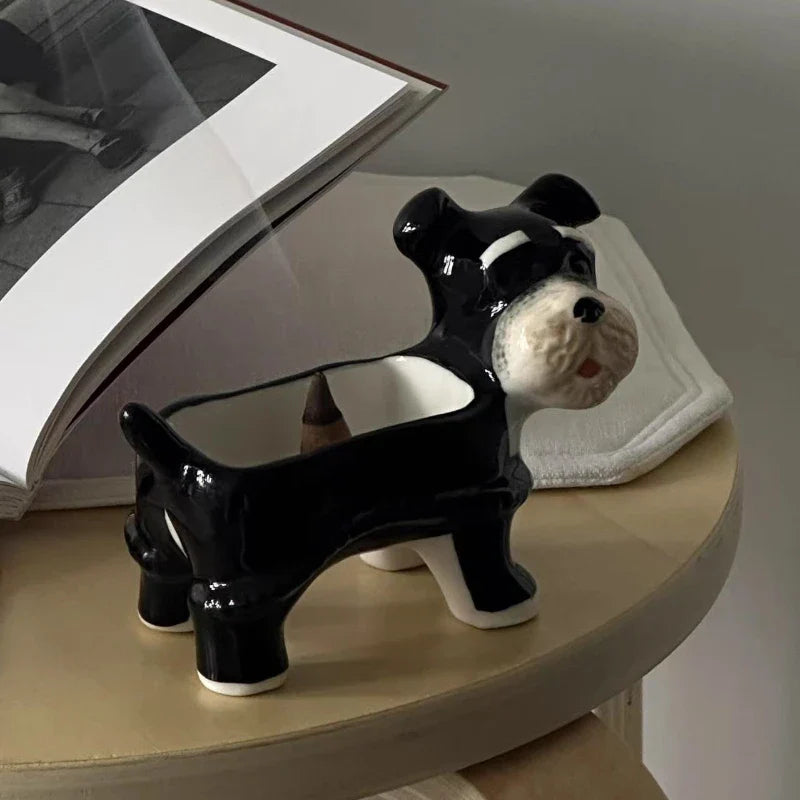 Schnauzer Ceramic Bowl | Multi-Purpose Smoke Releasing Bowl