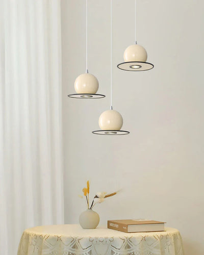 Metal UFO Pendant Light | Retro Aluminum Ceiling Fixture
