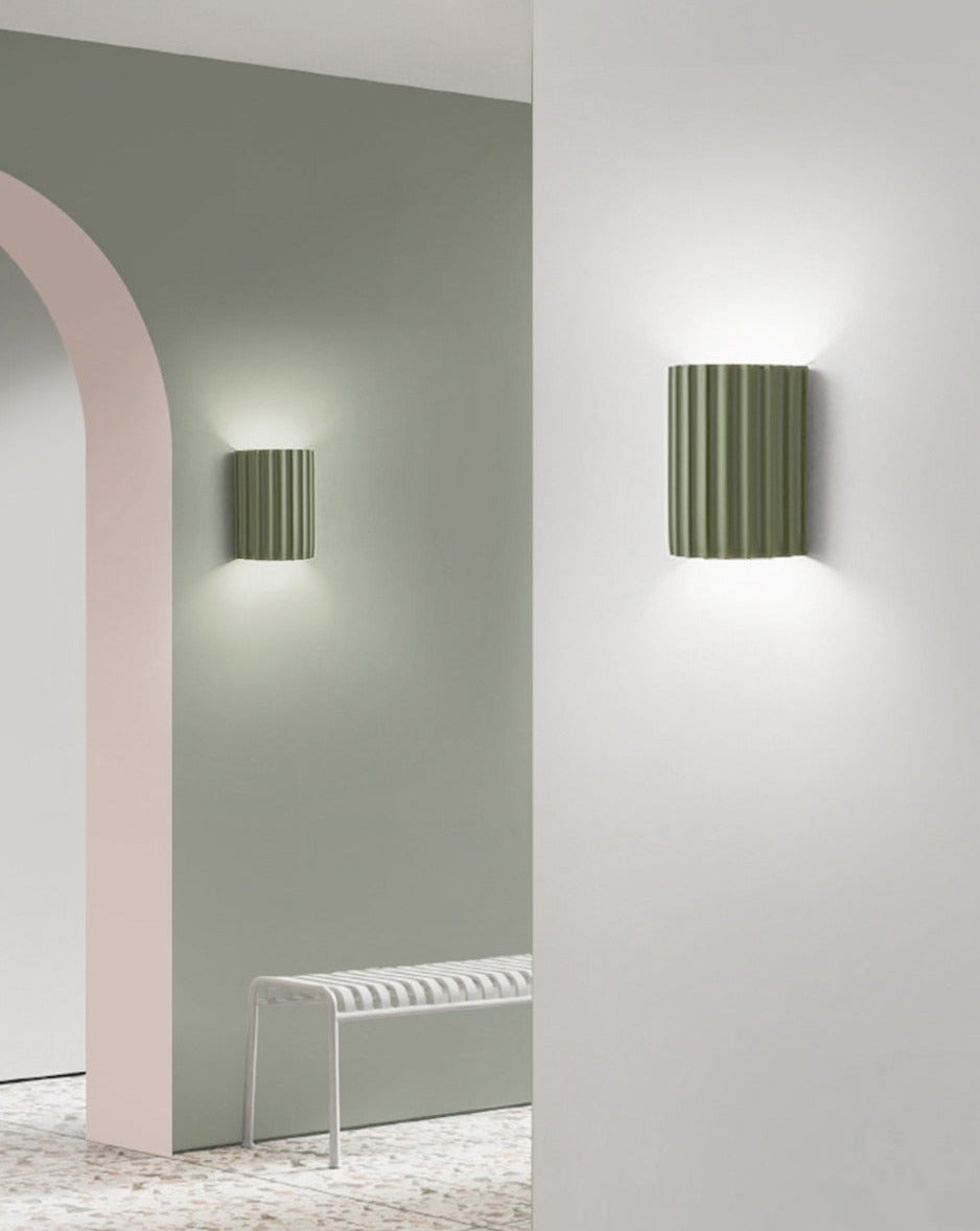 Resin Wall Lamp - Modern LED Color Fixture