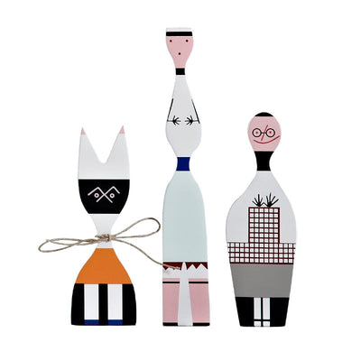 Wooden Character Figurines - Handcrafted MDF Sculptures