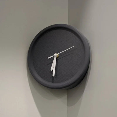 Corner Angle Clock - Modern ABS Design 8x8"
