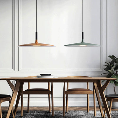 Minimalist Ceiling Light - Aluminium Pendant Lamp With Adjustable Wire