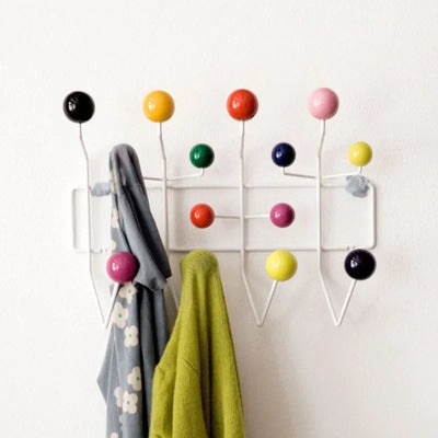 Retro Wall Hanger - Vintage Ball Hook Rack