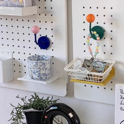 Magnetic Wall Hook - Retro Metal Ball Hanger