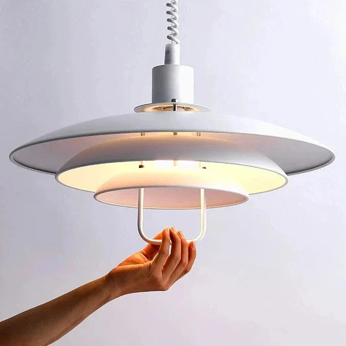 Layered Pendant Light - Telescopic Ceiling Lamp, Adjustable Height