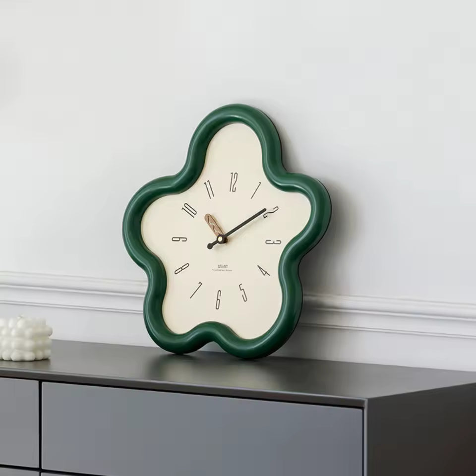 Style Flip Wall Clock – Minimalist Swinging Digital Clock for Living Room