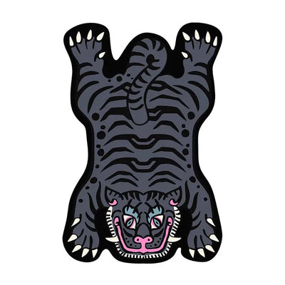 Cartoon Tiger Rug - Cute Animal Decor Mat