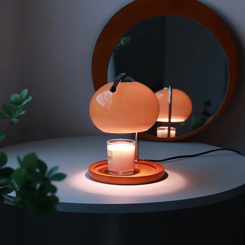 Glass Candle Warmer | Retro Dimmable Lamp