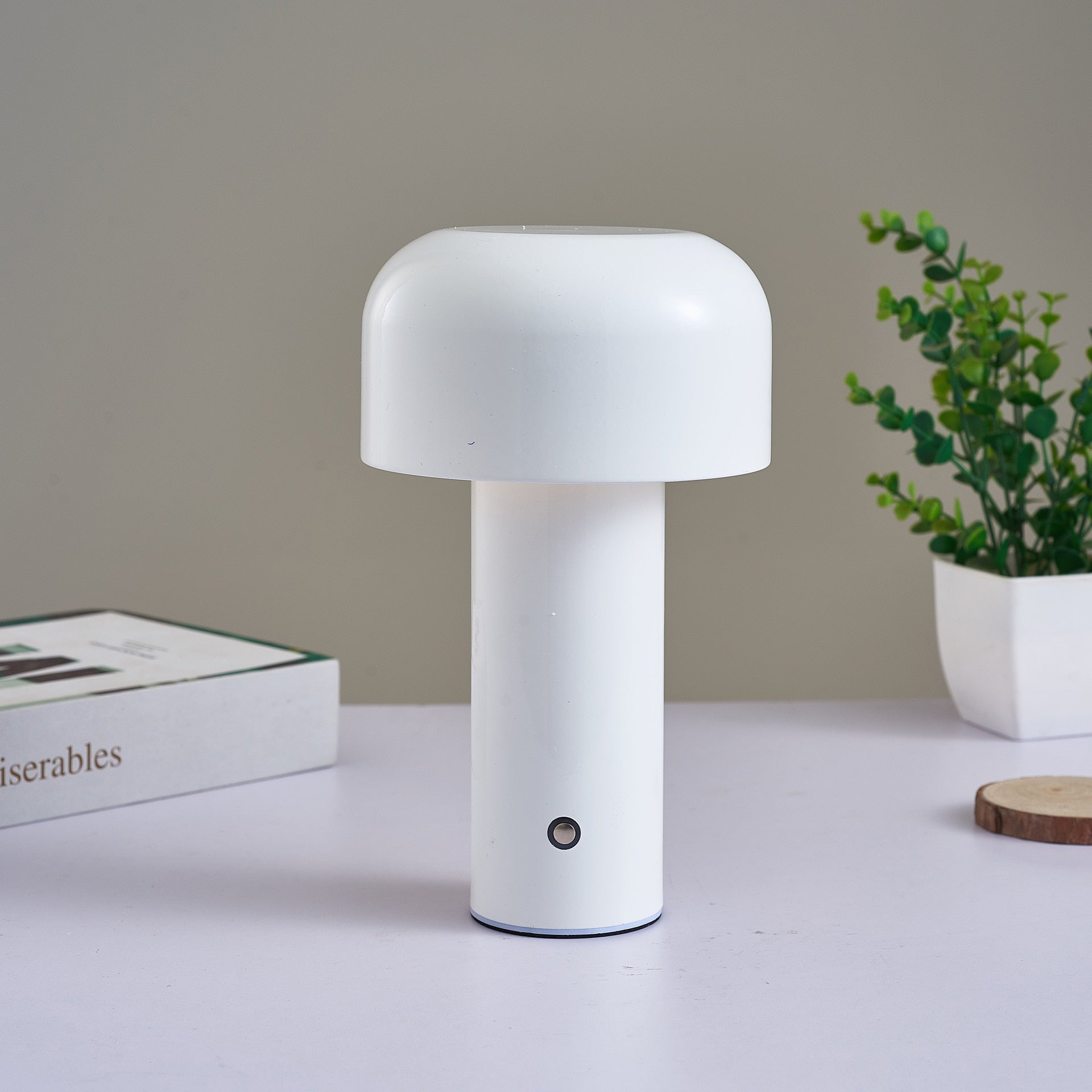 Retro Mushroom Lamp - Cordless Table Lamp