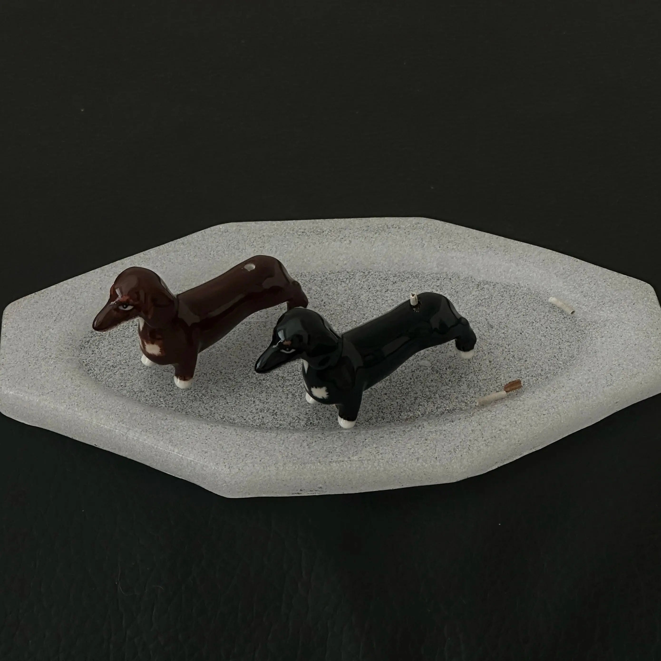 Dachshund Incense Holder - Ceramic Dog Burner