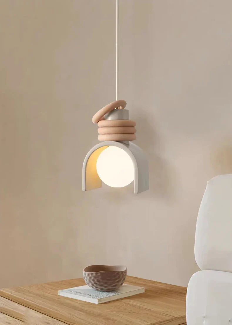 Rubber Band Pendant Lamp - Retro Ceiling Fixture