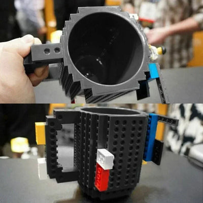Brick Coffee Mug – Customizable 12oz ABS Cup