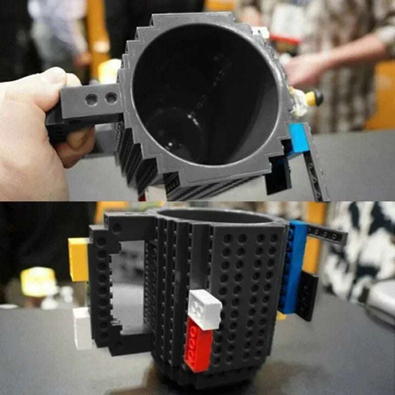 Brick Coffee Mug – Customizable 12oz ABS Cup