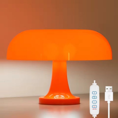 Macaron LED Table Lamp – Mushroom Design