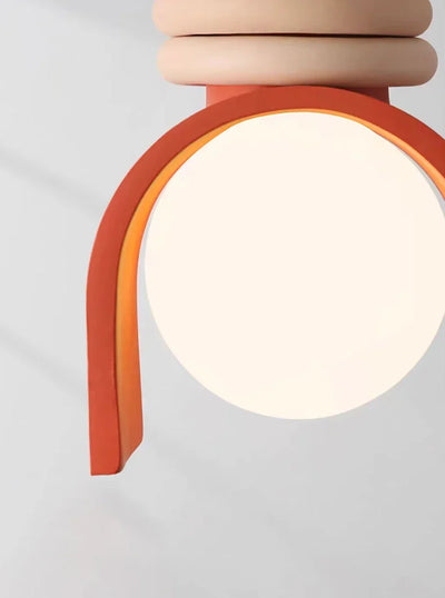 Rubber Band Pendant Lamp - Retro Ceiling Fixture