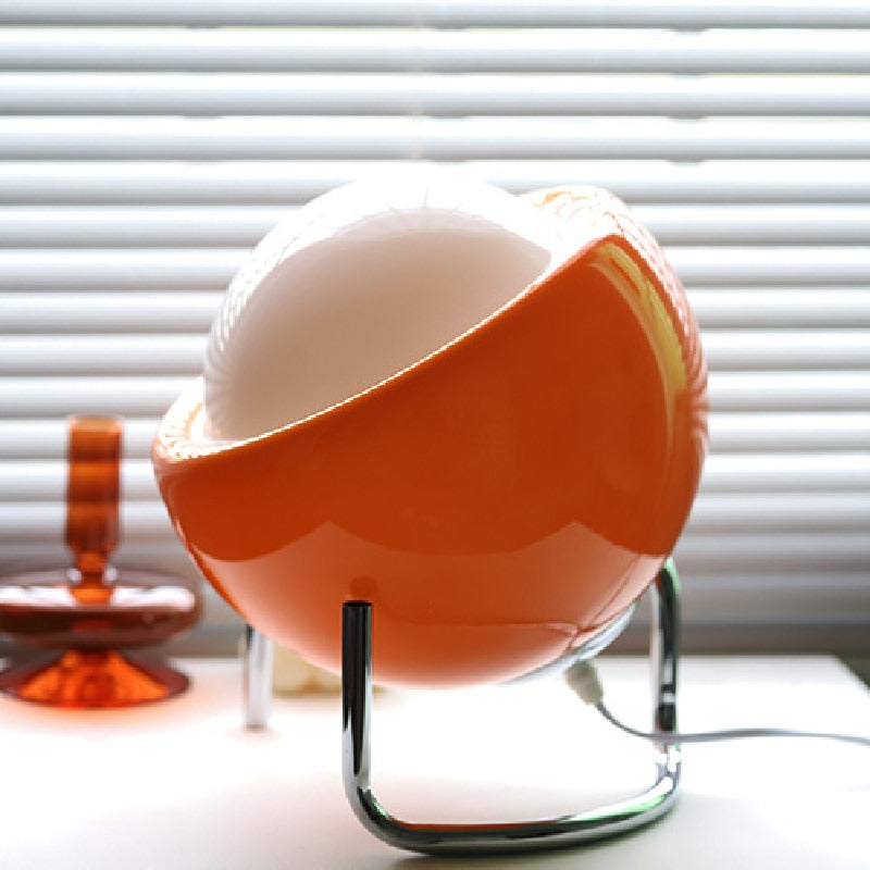 Bauhaus Egg Lamp – Retro Table Lamp, LED Corded Light