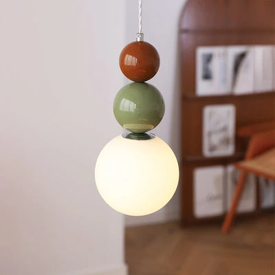 Macaron Ball Pendant – Contemporary Ceiling Light Fixture
