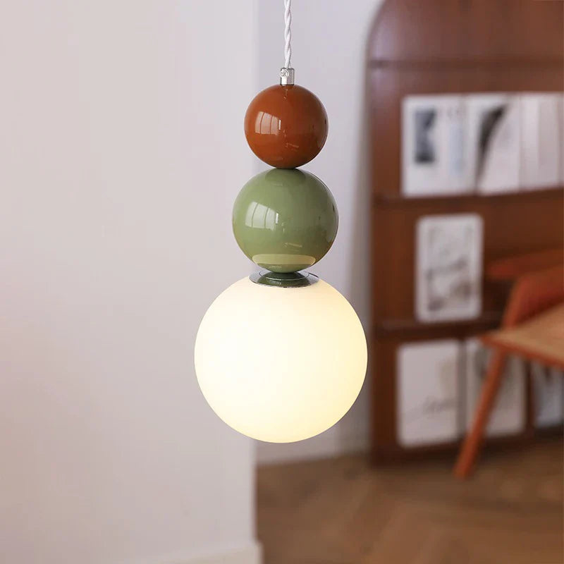 Macaron Ball Pendant – Contemporary Ceiling Light Fixture