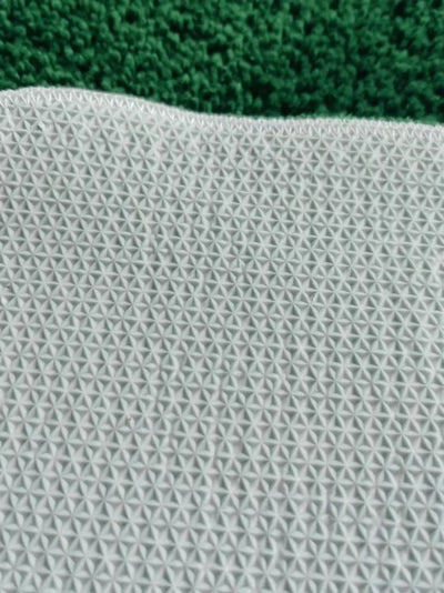 Green Plush Bedroom Mat - Soft Cozy Rug 9.2x17"